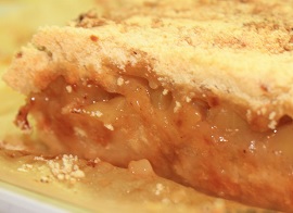 Пирог из кабачков с лимоном